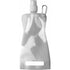 Foldable water bottle (420ml), silver