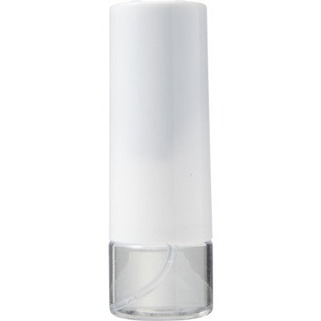 Lens and screen cleaning spray (30ml) with a cloth, white