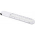 Ruler (10cm/ 4 inches) with a loupe, white