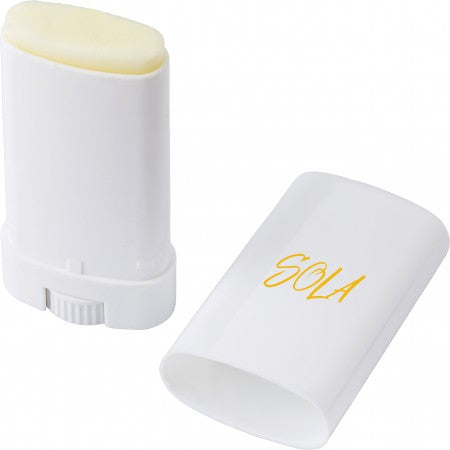 Sunscreen stick SPF 30 protection, white