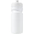 100% recyclable plastic drinking bottle (500ml), white - BRANIO
