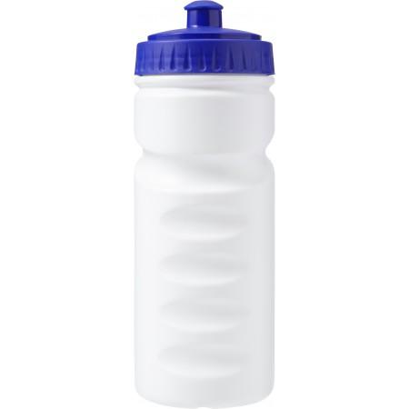 100% recyclable plastic drinking bottle (500ml), blue - BRANIO