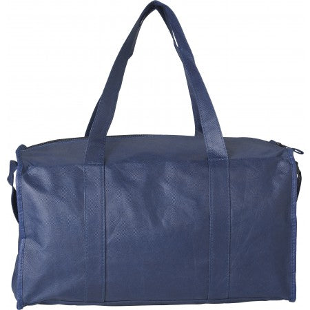 Nonwoven sports bag, blue