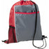 Polyester (210D) drawstring backpack, red