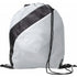Polyester (210D) drawstring backpack, white