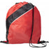 Polyester (210D) drawstring backpack, red