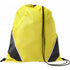 Polyester (210D) drawstring backpack, yellow
