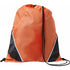Polyester (210D) drawstring backpack, orange