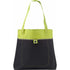 Nonwoven carrying/shopping bag, lime