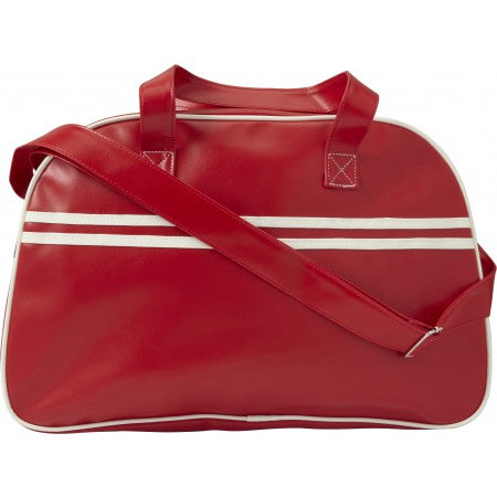 PVC sports bag, red