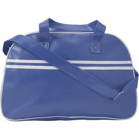 PVC sports bag, cobalt blue