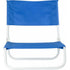 PVC (600D) foldable beach chair, cobalt blue