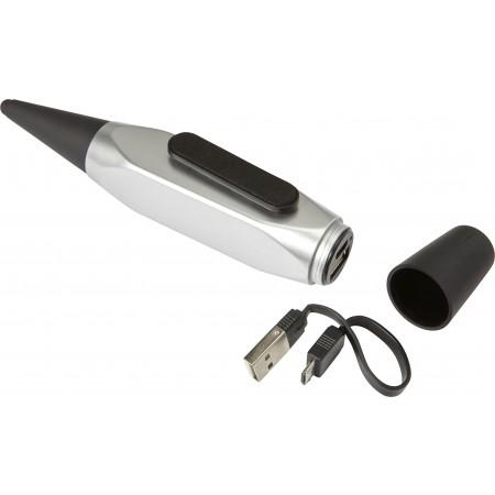 ABS 5-in-1 ball pen, silver - BRANIO