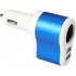 Plastic car charger, blue