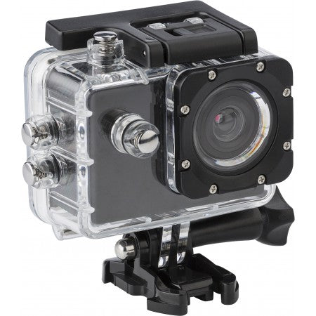 HD compact action camera, black