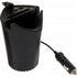 Plastic 3-ports cup holder, black