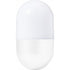 Plastic self-righting desk light, white
