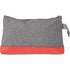 Poly canvas toiletbag, with zipper., red