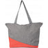 Poly canvas shopping bag, red