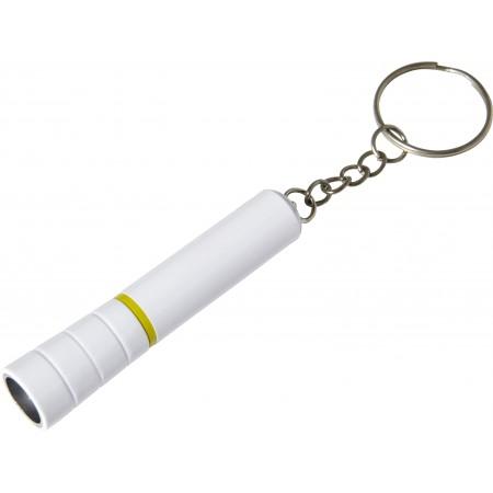 ABS keychain with LED light, green - BRANIO