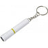 ABS keychain with LED light, green - BRANIO
