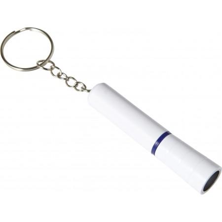 ABS keychain with LED light, blue - BRANIO