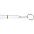 ABS keychain with LED light, orange - BRANIO