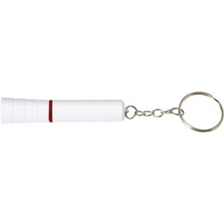 ABS keychain with LED light, red - BRANIO