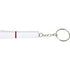 ABS keychain with LED light, red - BRANIO