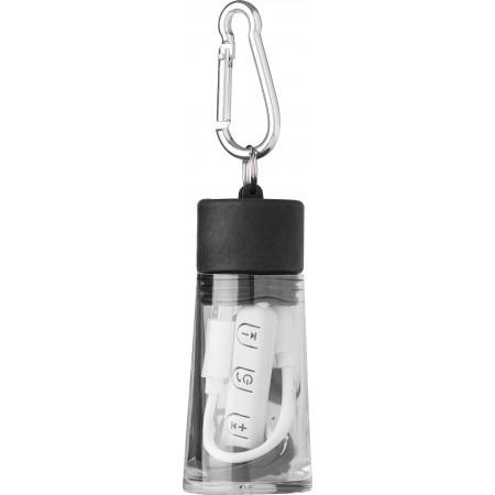 ABS earphones, black - BRANIO