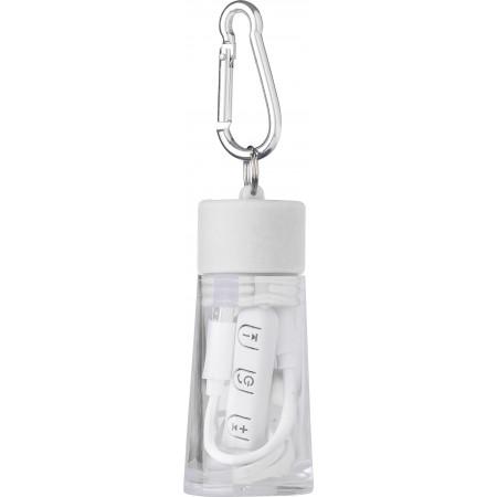 ABS earphones, white - BRANIO