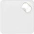 HIPS Coaster with bottle opener, white