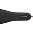 ABS Car charger with 2 USB ports., black - BRANIO