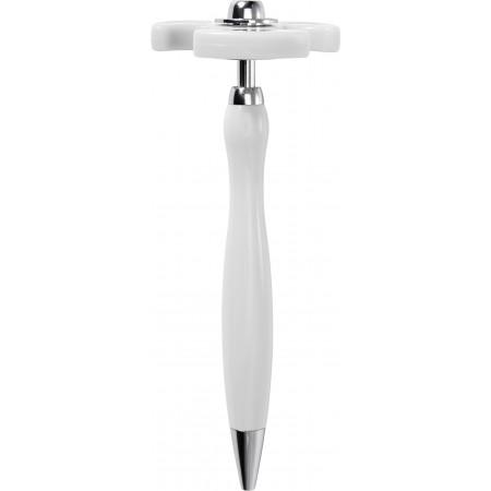ABS Spinner pen, white - BRANIO