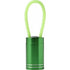 Aluminium torch with 6 LED bulbs, light green