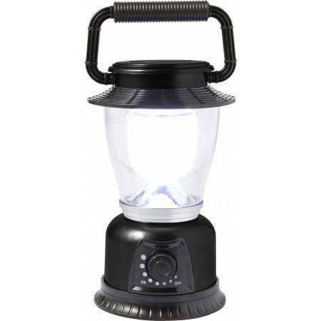 Plastic camping light, black
