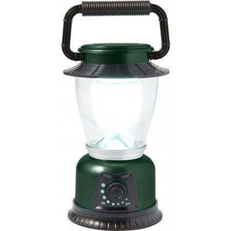 Plastic camping light, green