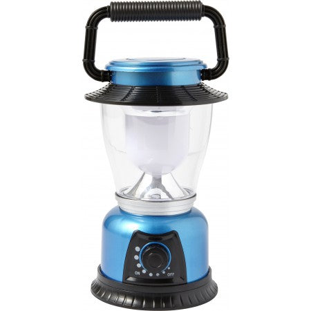 Plastic camping light, blue