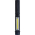 Plastic work light/torch with COB lights, black