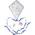 Polyester (190T) kite, blue