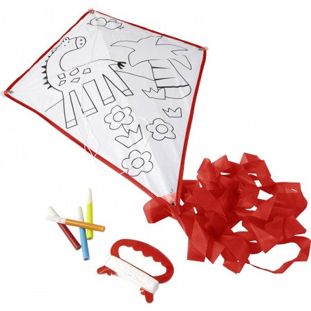 Polyester (190T) kite, red