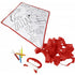Polyester (190T) kite, red