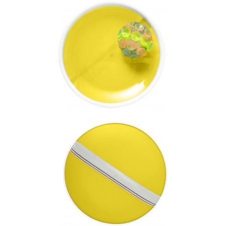 3-piece plastic ball game., yellow - BRANIO