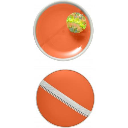 3-piece plastic ball game., orange - BRANIO