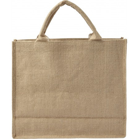 Jute carry/shopping bag, brown
