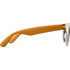 Plastic sunglasses with UV400 protection, orange