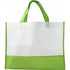 Nonwoven carry/shopping bag, light green