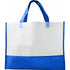 Nonwoven carry/shopping bag, cobalt blue