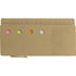 Cardboard holder with ruler (13cm), brown
