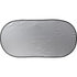 Set of two polyester sun screens, silver